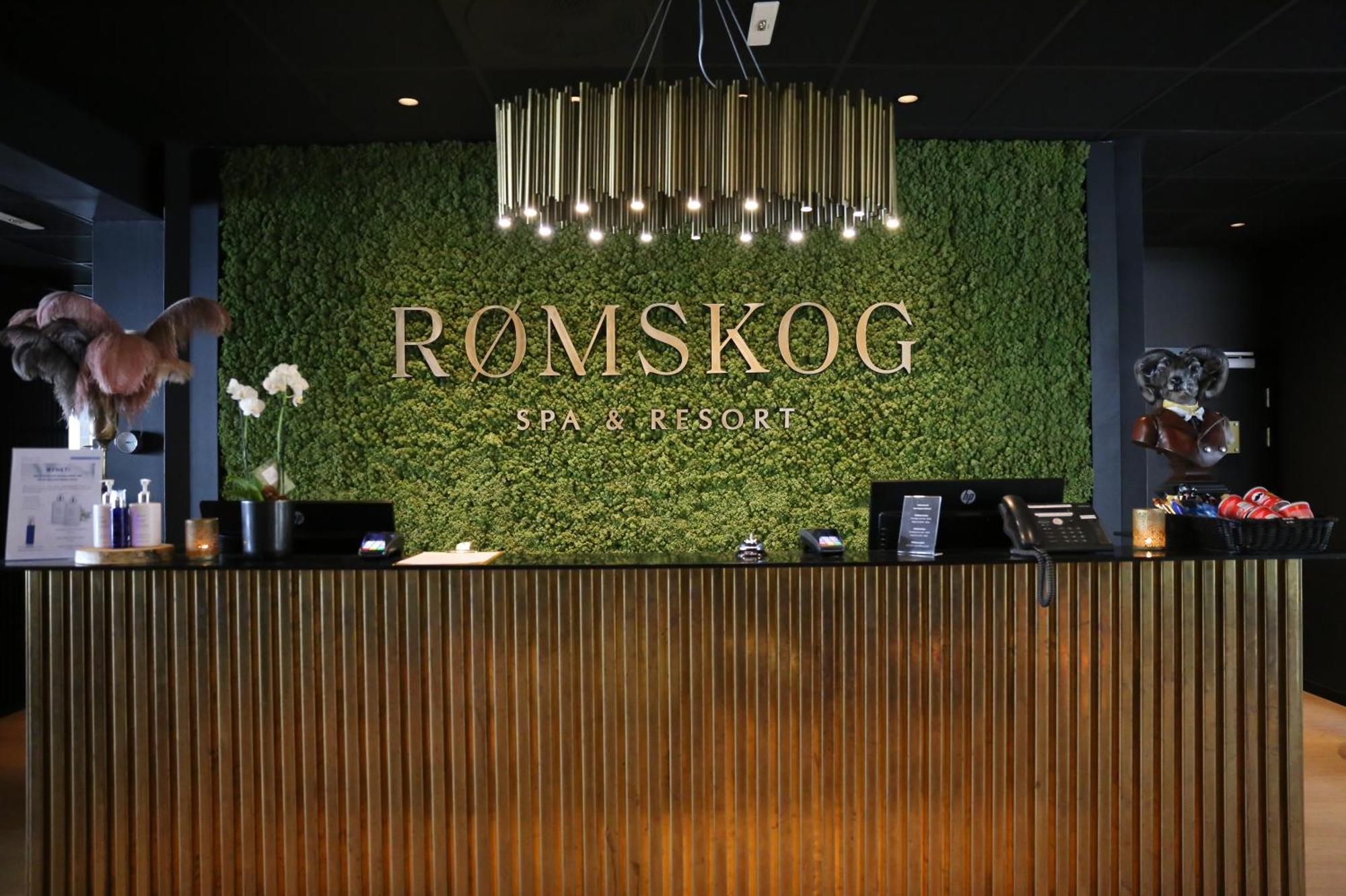Romskog Spa & Resort - Unike Hoteller Vortungen Buitenkant foto